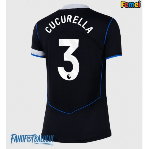 Chelsea Marc Cucurella #3 Tricou Fotbal Replică 2025-26 Femei Treilea Chelsea Marc Cucurella #3 Tricou Fotbal Replică 2025-26 Femei Treilea